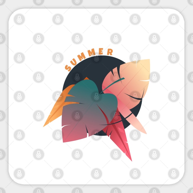 summer vibes Sticker by AlfinStudio